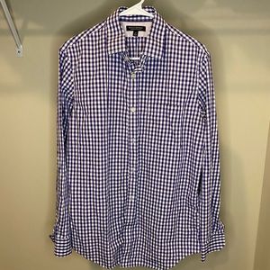Banana Republic Mens No Iron long sleeve button down size Medium